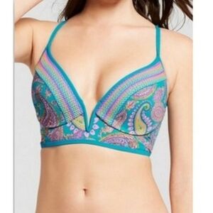 Shade&shore Bikini teal top Size 38C